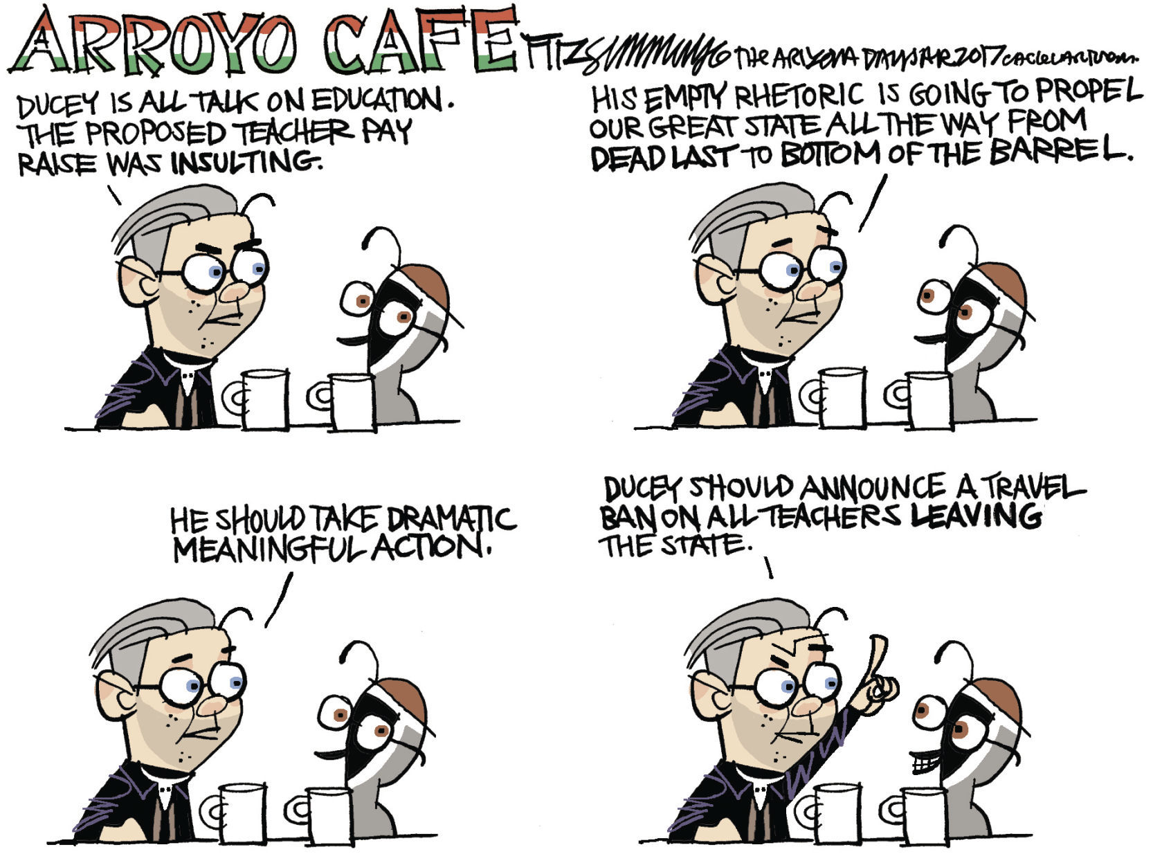 Daily Fitz Cartoon: Education